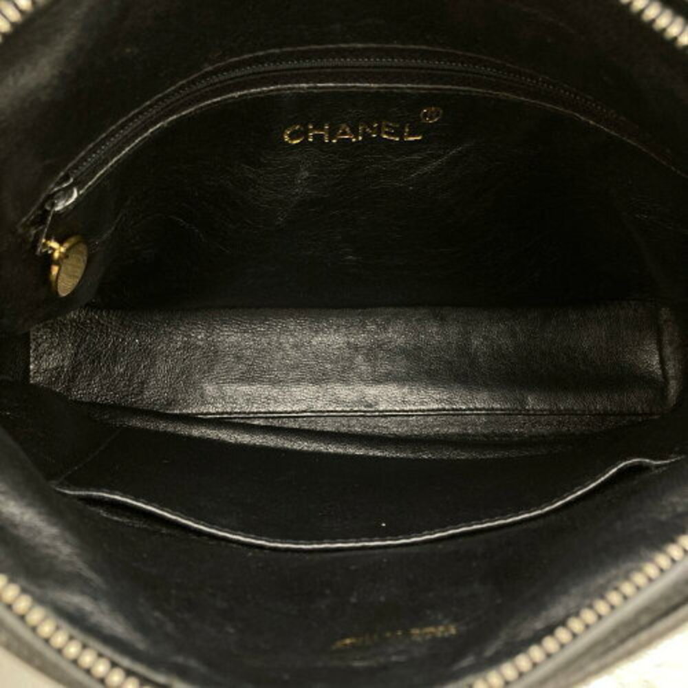 Chanel Caviar Mark Bag Shoulder Matelasse Skin Coco Chain Black - Picture 5 of 6